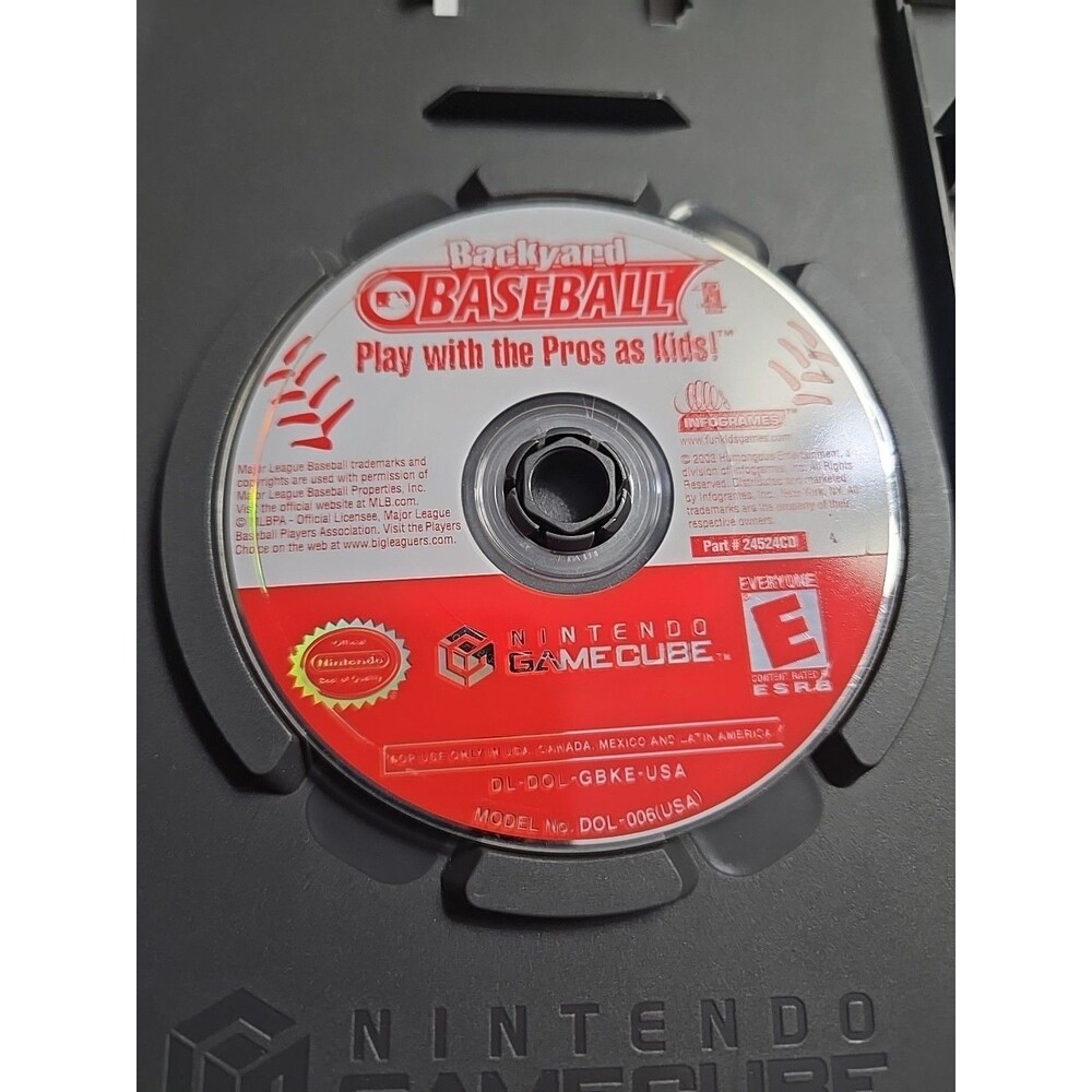 Backyard Baseball (Nintendo GameCube, 2003) Complete CIB Authentic Rare - Tested - Picture 9 of 10